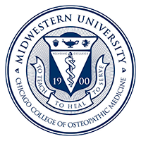 Chicago College of Osteopathic Medicine logo